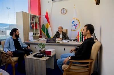 دیاریکردنی ستەیجی تایبەتی کەناڵی ڕوداو لەنێوهۆڵی پێشانگای نێودەوڵەتی کتێب لە سلێمانی