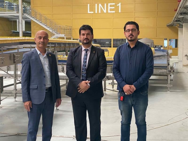 سەردانی گەورەترین کارگەی بەروبومی خۆراکی لە عێراق.