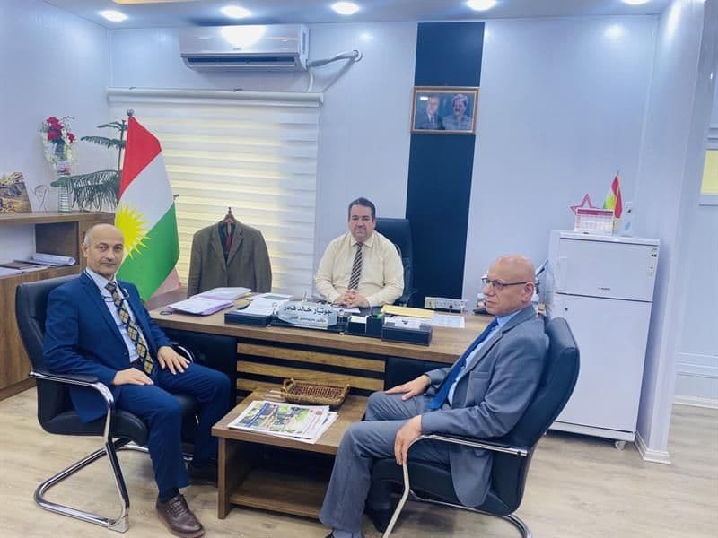 سەردانیکردنی بەڕێوەبەرایەتیە گشتییەکانی کشتوکاڵی سلێمانی