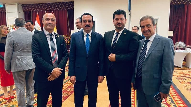 تیمی پێشانگای نێودەوڵەتی سلێمانی بەشدارییان کرد لە ڕێوڕەسمی ساڵیادی جەژنی قەومی مصر