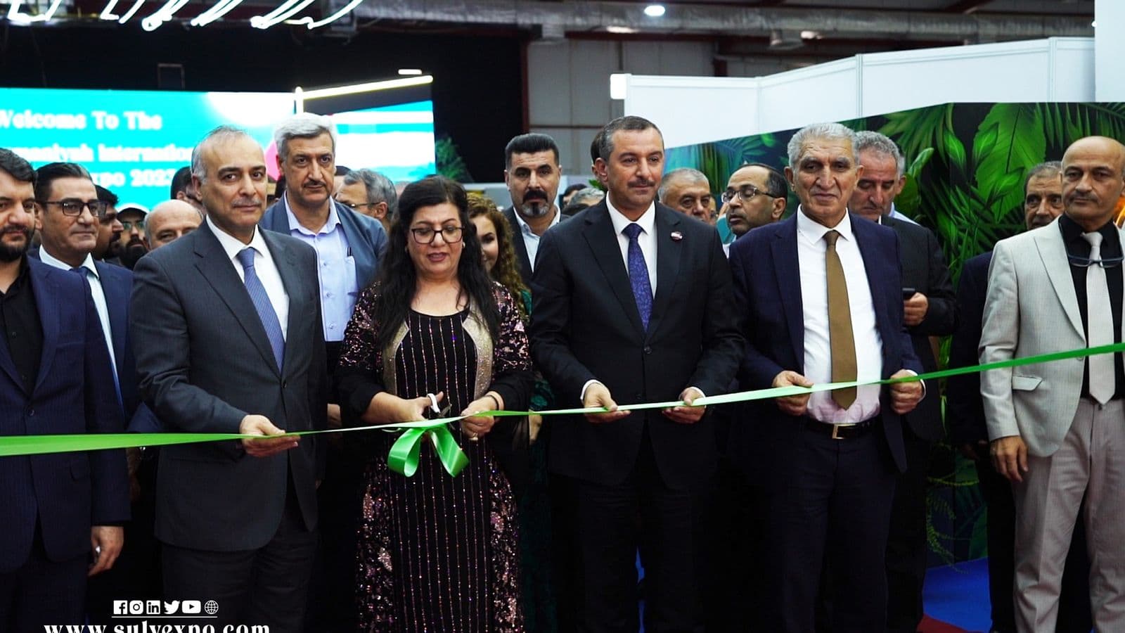The opening ceremony of the 1st Sulaymanyah International Tourism Expo