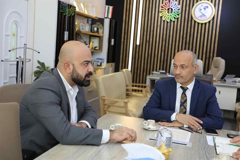پێشوازی پێشانگای نێودەوڵەتی سلێمانی لە بەرپرسی بەشی گەنجانی نوسینگەی جێگری سەرۆكی ئەنجومەنی وەزیران