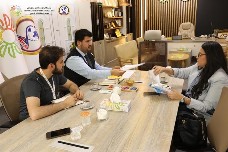 The visit of the Egyptian Commercial Consul