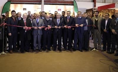 کردنەوەی پێشانگای تایبەتی کۆماری ئیسلام ئێران لە هۆڵی پێشانگای نێودەوڵەتی سلێمانی