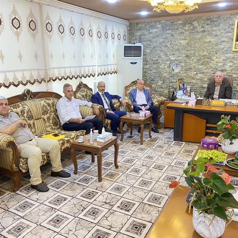 The visit of Kirkuk Chamber of Commerce