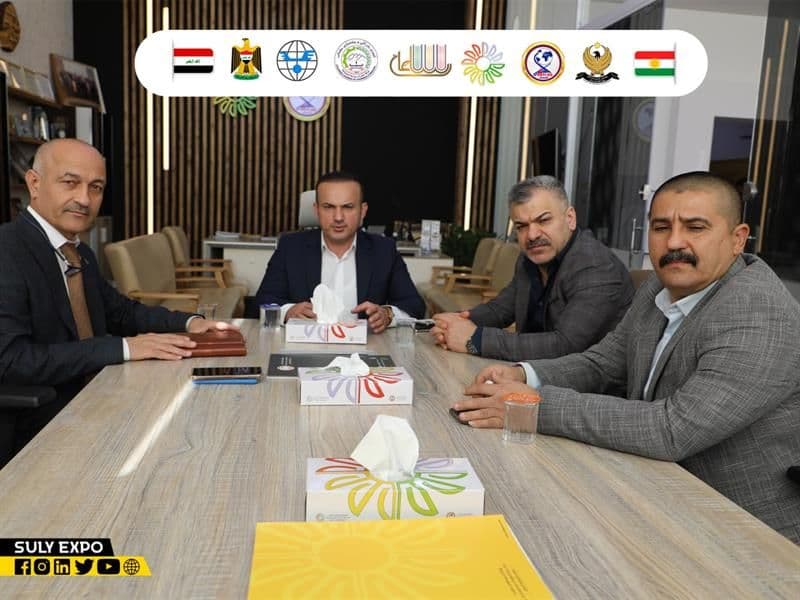 The visit of Mr. (colonel Sheikh Khall) to the Fourth Suly Book Expo