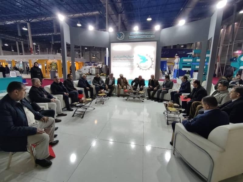 visited the 14th Agriculture and Poultry Exhibition in Mashhad