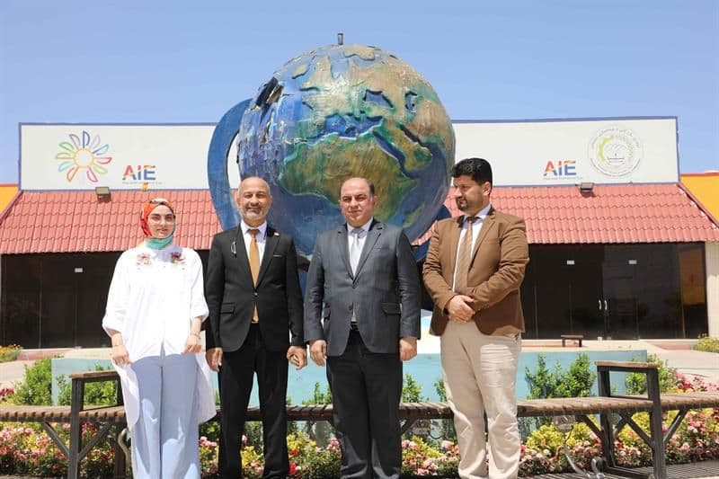 سەرۆکی کۆمەڵەی پیشەوەران و خاوەنکارانی تورکی عێراقی سەردانی پێشانگای نێودەوڵەتی سلێمانی کرد