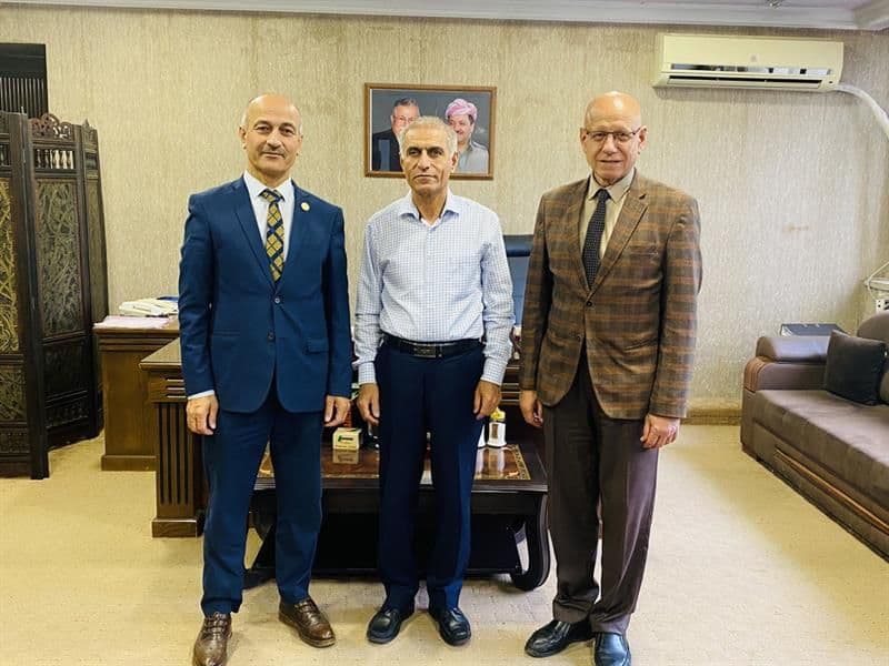 سەردانیکردنی بەڕێوەبەرایەتی گشتی پیشەسازی لە سلێمانی