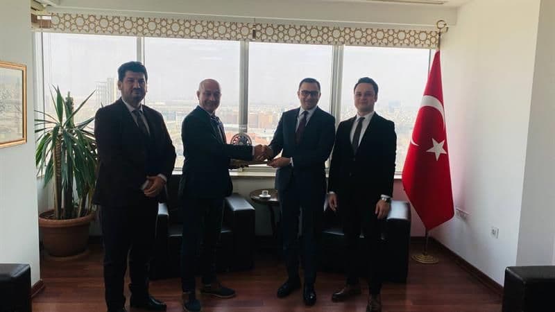 Visited the Consul General of the Republic of Turkey in Erbil