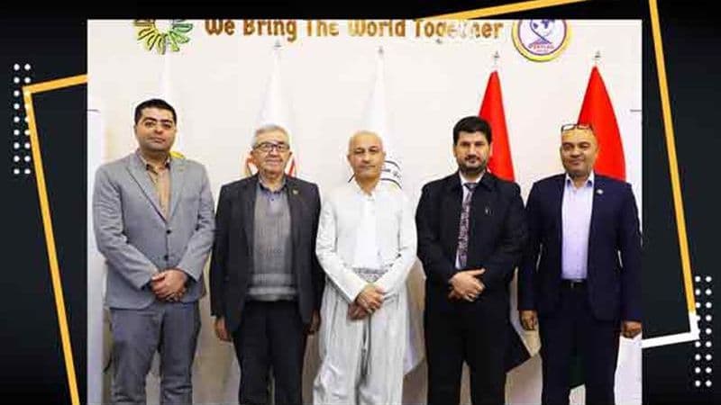 پێشوازی تیمی پێشانگای نێودەوڵەتی سلێمانی لە وەفدی ژوری بازرگانی و پیشەسازی سنە.