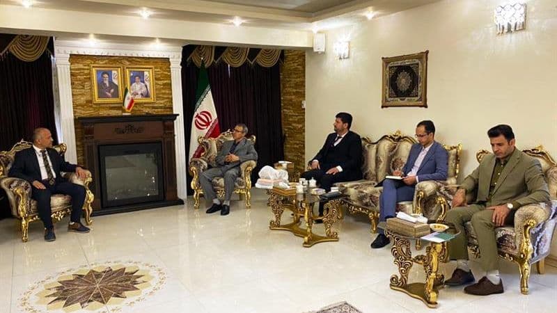 visiting the Consulate General of the Islamic Republic of Iran