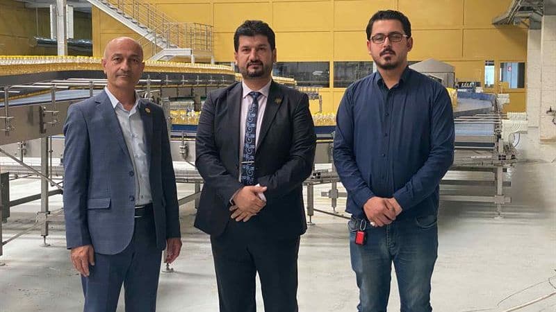 سەردانی گەورەترین کارگەی بەروبومی خۆراکی لە عێراق.