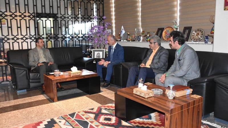 سەردانی بەڕێوەبەرانی کۆمپانیای اطلس الاصيل و ویراپاژ بۆ پارێزگاری سلێمانی