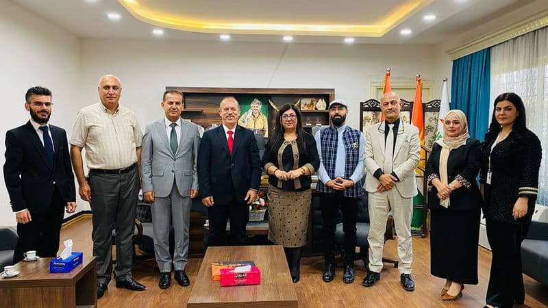 Visit of Mrs. Amal Jalal, President of Kurdistan Regional Tourism Board