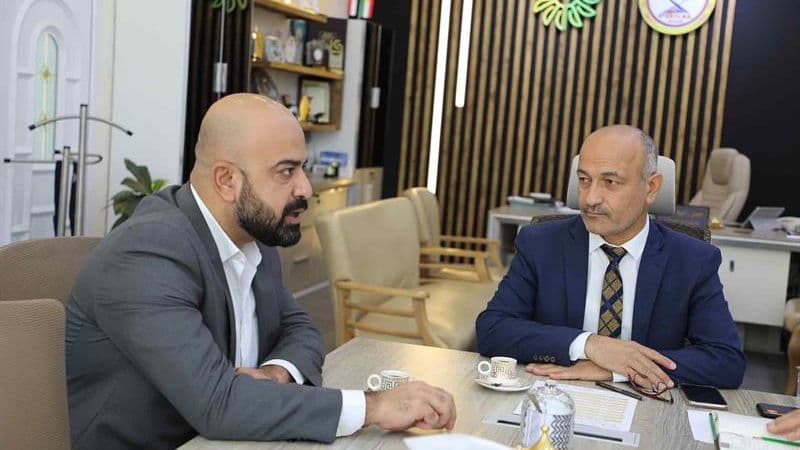 پێشوازی پێشانگای نێودەوڵەتی سلێمانی لە بەرپرسی بەشی گەنجانی نوسینگەی جێگری سەرۆكی ئەنجومەنی وەزیران