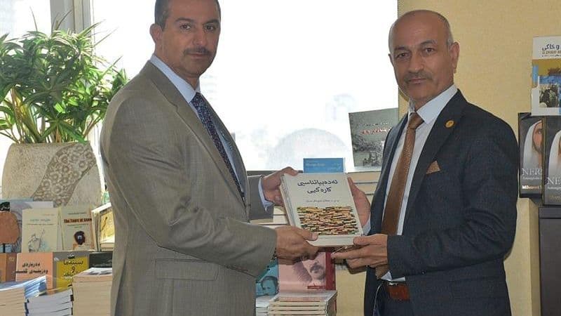 سەردانی بەڕێز پارێزگاری سلێمانی تایبەت بە ئامادەکارییەکان بۆ ڕێکخستنی چوارەمین خولی پێشانگای نێودەوڵەتی سلێمانی بۆ کتێب