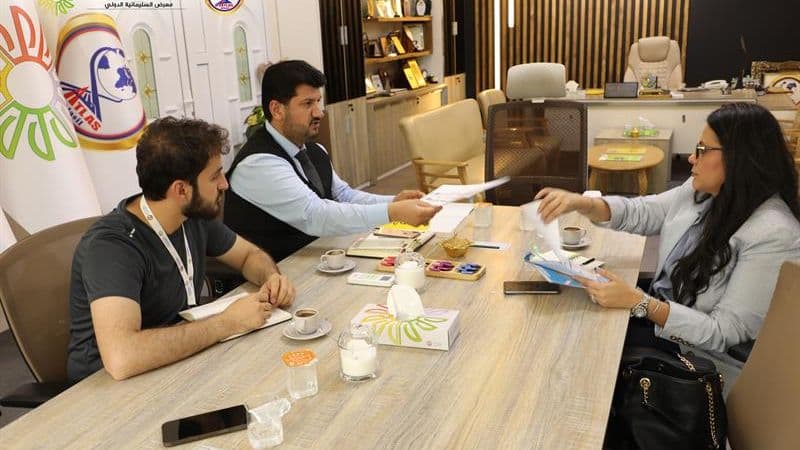 The visit of the Egyptian Commercial Consul