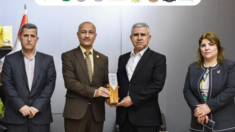 The visit of Mr. Kamal Muslim for the fouth suly book expo