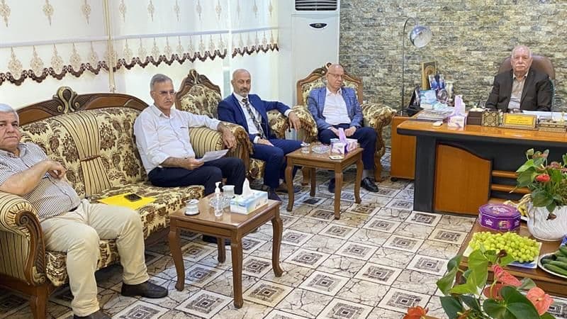The visit of Kirkuk Chamber of Commerce