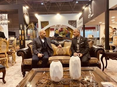 The director of the Sulaimaniyah International Exhibition visited the Tehran International Exhibition