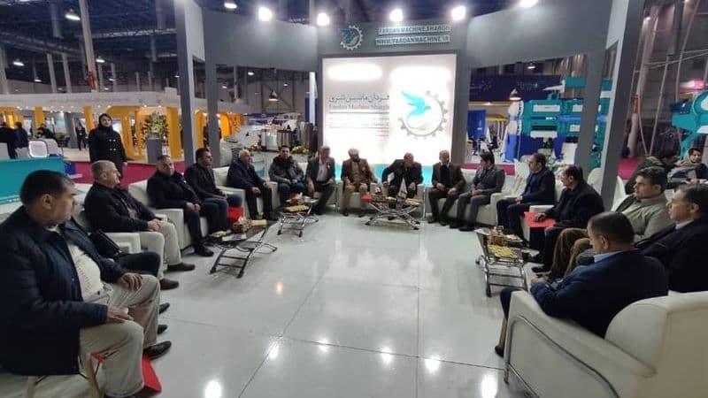 visited the 14th Agriculture and Poultry Exhibition in Mashhad