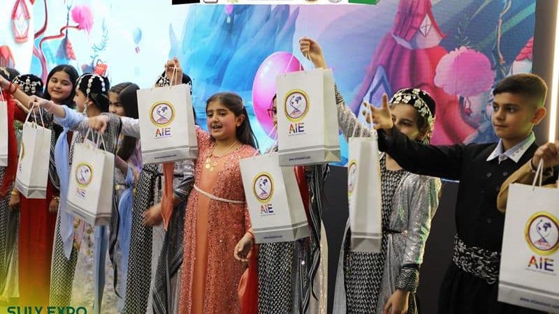 Kurdistan Child Protection Group Halparke at the Spring Festival