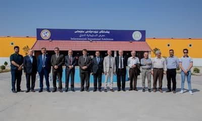 کۆبونەوەی ژوری بازرگانی سلێمانی لە پێشانگای نێودەوڵەتی سلێمانی